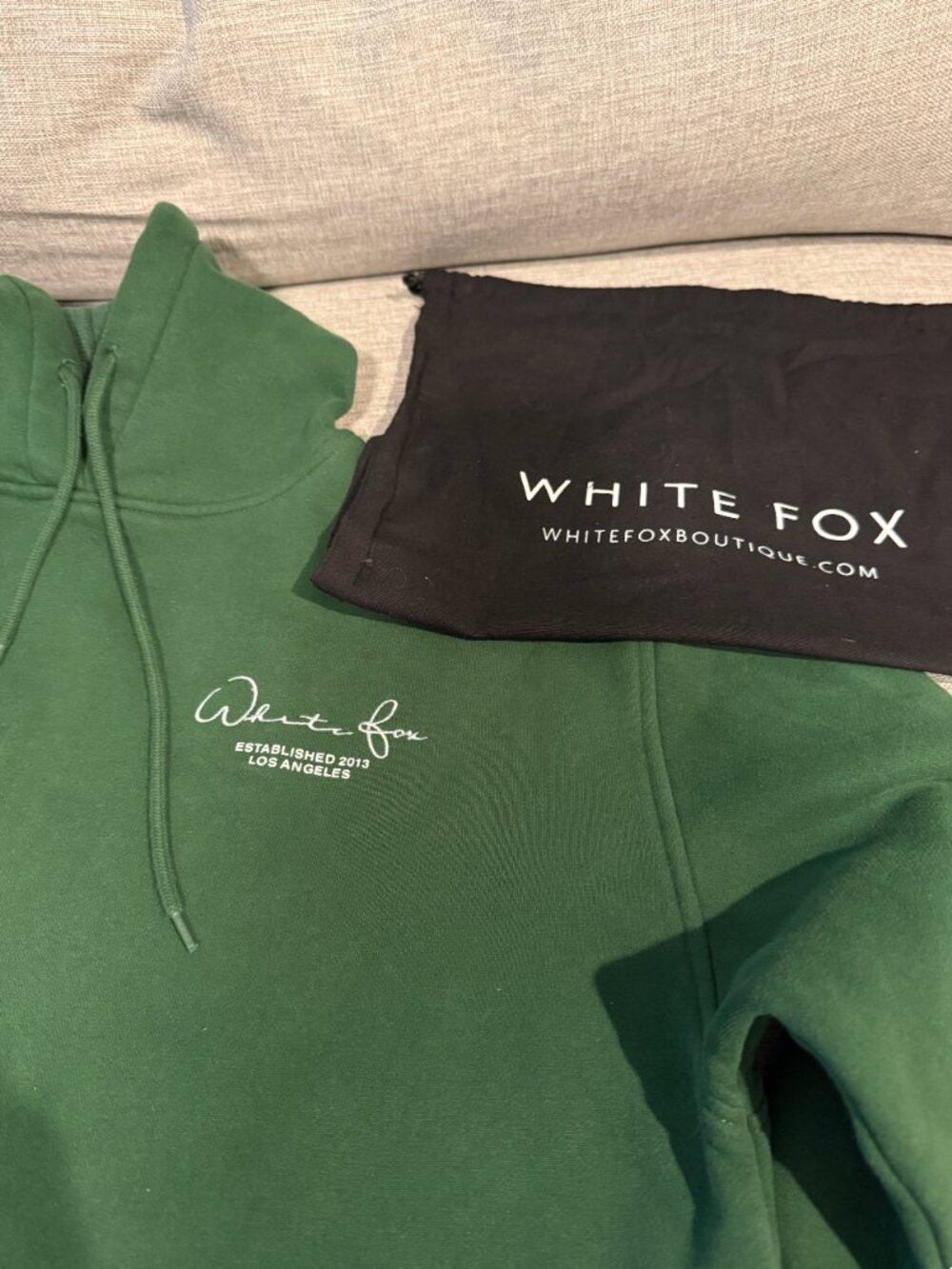 White Fox hoodie
